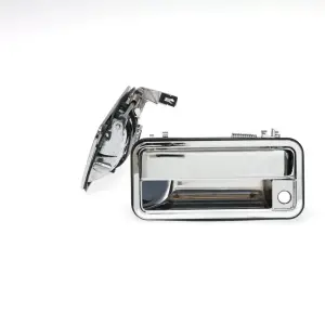 Outside Front Door Handles - Chrome - Pair - 88-98 Chevy GMC C/K OBS Pickup Truck SUV - Image 3 of 4