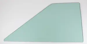 Quarter Glass - Green Tint - LH or RH - 62-65 Chevy II Nova Coupe - Image 1 of 3
