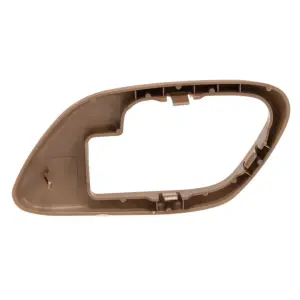 Front Door Handle Bezel -  without Power Door Lock Hole - LH - Beige - 95-00 Chevy GMC C/K OBS Pickup Truck SUV - Image 3 of 4