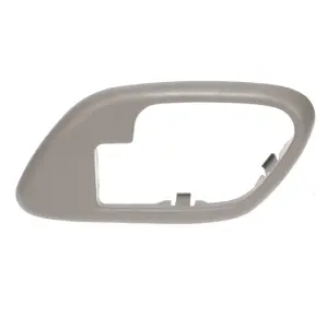 2000 Chevy C2500 Front Door Handle Bezel - without Power Door Lock Hole - RH - Gray - 95-00 Chevy GMC C/K OBS Pickup Truck SUV