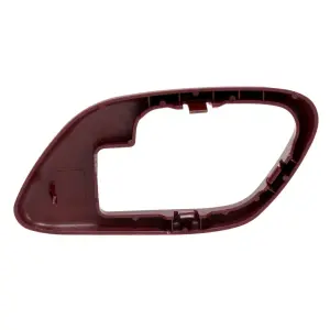 Front Door Handle Bezel - without Power Door Lock Hole - LH - Red - 95-00 Chevy GMC C/K OBS Pickup Truck SUV - Image 3 of 4