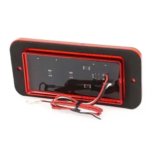 Rear Side Marker Lens - Red - 12 Red LED - No Bezel - 68-72 Chevy GMC CK Truck Blazer Jimmy Suburban - Image 4 of 4