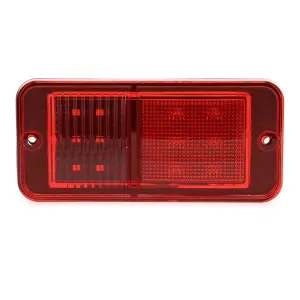 Rear Side Marker Lens - Red - 12 Red LED - No Bezel - 68-72 Chevy GMC CK Truck Blazer Jimmy Suburban - Image 1 of 4
