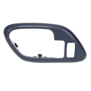 2000 GMC C3500 Front Door Handle Bezel - with Power Door Lock Hole - LH - Blue - 95-00 Chevy GMC C/K OBS Pickup Truck SUV