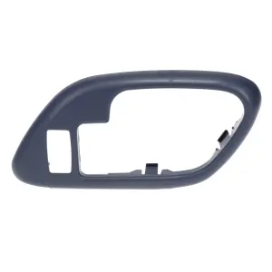 2000 GMC C3500 Front Door Handle Bezel - with Power Door Lock Hole - RH - Blue - 95-00 Chevy GMC C/K OBS Pickup Truck SUV