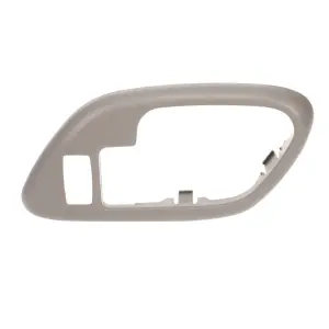 2000 GMC C3500 Front Door Handle Bezel - with Power Door Lock Hole - RH - Gray - 95-00 Chevy GMC C/K OBS Pickup Truck SUV