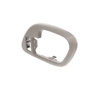 Front Door Handle Bezel - with Power Door Lock Hole - RH - Gray - 95-00 Chevy GMC C/K OBS Pickup Truck SUV - Image 2 of 4
