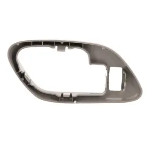 Front Door Handle Bezel - with Power Door Lock Hole - RH - Gray - 95-00 Chevy GMC C/K OBS Pickup Truck SUV - Image 4 of 4