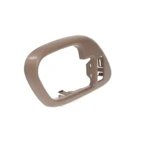Front Door Handle Bezel - with Power Door Lock Hole - LH - Neutral - 95-00 Chevy GMC C/K OBS Pickup Truck SUV - Image 4 of 4