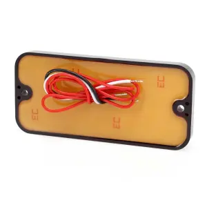 Rear Side Marker Lens - Red - 18 Red LED - Stainless Bezel - 68-72 Chevy GMC CK Truck Blazer Jimmy Suburban - Image 4 of 4
