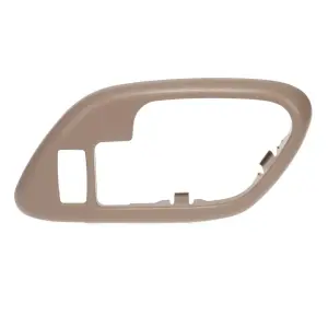2000 Chevy C2500 Front Door Handle Bezel - with Power Door Lock Hole - RH - Neutral - 95-00 Chevy GMC C/K OBS Pickup Truck SUV