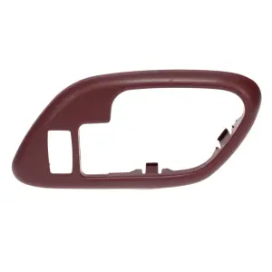 2000 Chevy C2500 Front Door Handle Bezel - with Power Door Lock Hole - RH - Red - 95-00 Chevy GMC C/K OBS Pickup Truck SUV