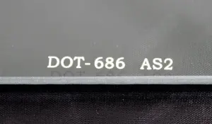 Quarter Glass - Green Tint - LH or RH - 66-67 Chevy II Nova 2 Door Sedan Post - Image 3 of 3