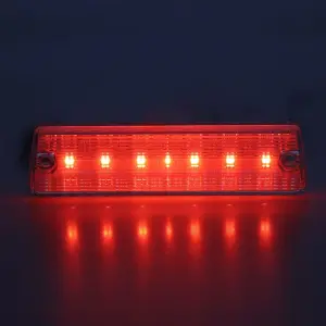 Cargo Lamp and 3rd Brake Light Lens - Clear - LED - 88-98 Chevy GMC CK Pickup - Image 2 of 4