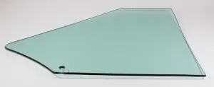 Quarter Glass - Green Tint - LH - 68-72 Chevy II Nova Coupe; 71-72 Ventura Coupe - Image 2 of 3