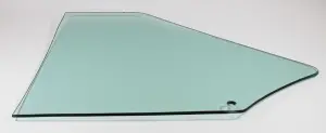 Quarter Glass - Green Tint - RH - 68-72 Chevy II Nova Coupe; 71-72 Ventura Coupe - Image 2 of 3