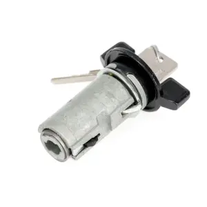 Ignition Lock Cylinder with Keys - Black - 88-92 Chevy GMC C/K OBS GMT 400 Truck Blazer Yukon Suburban - Image 3 of 4