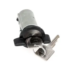 Ignition Lock Cylinder with Keys - Black - 88-92 Chevy GMC C/K OBS GMT 400 Truck Blazer Yukon Suburban - Image 4 of 4