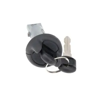 Ignition Lock Cylinder with Keys - Auto - Black - 98-00 Chevy GMC C/K OBS Truck Tahoe Yukon Suburban - Image 4 of 4