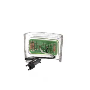 License Plate Lamp Lens - Clear - 6 White LED - 12V - 40-53 Chevy GMC Pickup Truck - Image 3 of 3