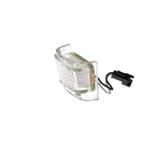 License Plate Lamp Lens - Clear - 6 White LED - 12V - 40-53 Chevy GMC Pickup Truck - Image 2 of 3
