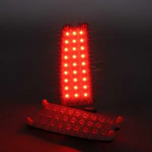 1964 Ford F150 Tail Light LED Insert Board - Pair - 27 Red Sequential LED - 64-72 Ford Truck 66-77 Bronco