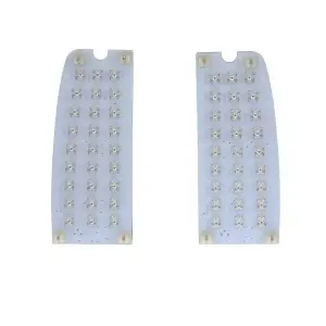 Tail Light LED Insert Board - Pair - 27 Red Sequential LED - 64-72 Ford Truck 66-77 Bronco - Image 2 of 4