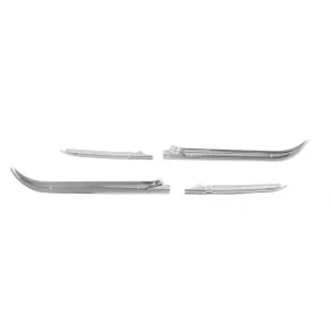Door Sill Plates - Aluminum - 4pcs Set - 73-77 Chevy GMC CK Squarebody Truck - Image 2 of 4