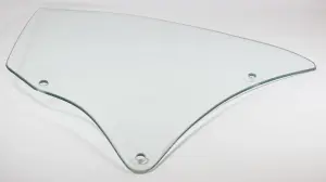Quarter Glass - Clear - LH - 66-67 GM A-Body Coupe - Image 2 of 3