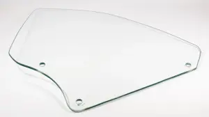 Quarter Glass - Clear - LH - 66-67 GM A-Body Convertible - Image 2 of 3