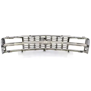 Premium Grille Shell - Chrome Black - Dual Headlight - 88-93 Chevy CK OBS Truck SUV - Image 4 of 6