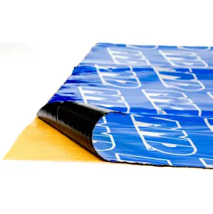 SilentDrive Pro Mat Sound Deadener Kit - Blue Silver - Box of 10 Sheets - 43 Square Feet - Image 5 of 5