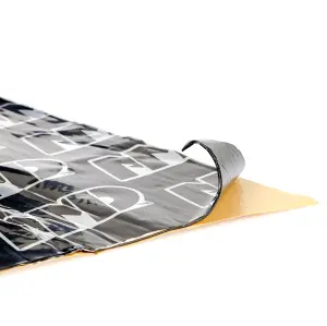 SilentDrive Pro Mat Sound Deadener Kit - Black Silver - Box of 10 Sheets - 43 Square Feet - Image 3 of 4