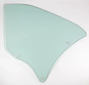 Quarter Glass - Green Tint - LH - 66-67 GM A-Body Coupe - Image 1 of 3