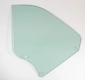 Quarter Glass - Green Tint - LH - 66-67 GM A-Body Convertible - Image 1 of 3