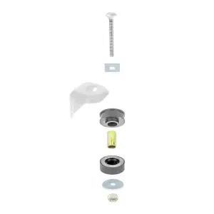 Radiator Support Mount Kit - 14pcs - 69-72 Chevy GMC C20 C25 and 4wd Pickup Truck and SUV - Image 6 of 6