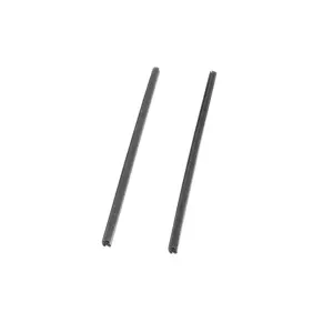 Vent Window Division Bar Weatherstrip - Pair with Clips - 67-72 Dodge Plymouth A-Body 67-70 B-Body - Image 5 of 6