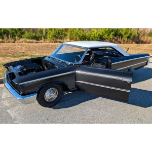 Premium Body Molding Set - Polished - 63 Ford Galaxie 2dr - Image 3 of 15