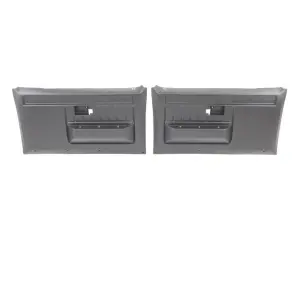 Front Door Panels - Black - Pair - 81-91 Chevy GMC CK Truck Blazer Jimmy Suburban - Image 1 of 10