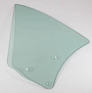 Quarter Glass - Green Tint - LH - 67-69 Camaro Firebird Coupe - Image 1 of 3
