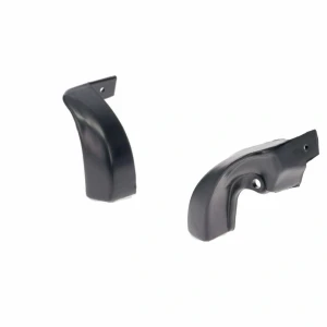 Door Jamb Windlace End Caps - Black Pair - 66-67 Chevelle - Image 2 of 6