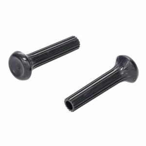 Door Lock Knobs - Black Pair - 68 All GM Cars - Image 1 of 6
