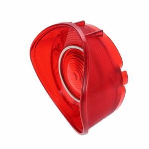 Tail Light Lens - Red - with Stainless Trim - RH - 72 Chevelle Malibu - Image 2 of 5