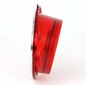 Back-Up Lamp Lens - Red with Stainless Trim - RH - 70-73 Camaro RS - Image 3 of 5