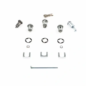 Complete Lock Set - 66-67 Chevy II Nova 67 Camaro Firebird - Image 4 of 6