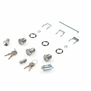 Complete Lock Set - 67 Chevelle with Consolee - Image 2 of 6
