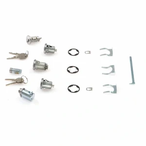 Complete Lock Set - 67 Chevelle with Consolee - Image 3 of 6