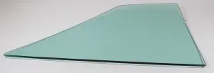 Quarter Glass - Green Tint - LH - 64-65 Skylark Cutlass GTO 2DR Sedan (Post) - Image 2 of 3
