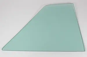 Quarter Glass - Green Tint - LH - 64-65 Skylark Cutlass GTO 2DR Sedan (Post) - Image 1 of 3