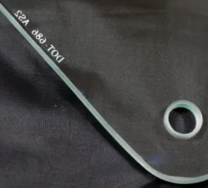 Quarter Glass - Clear - RH - 68-72 GTO Coupe - Image 3 of 3